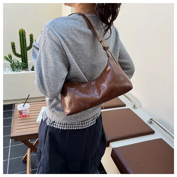 Brown Leather Shoulder Crossbody Bag for Women 2025 — feature 31