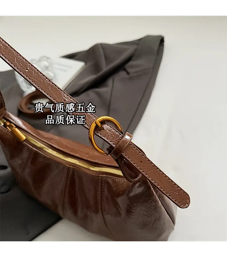 Brown Leather Shoulder Crossbody Bag for Women 2025 — feature 4