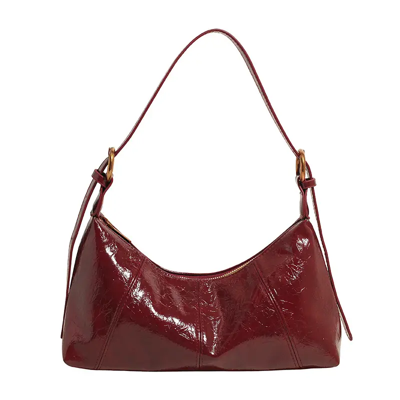 Brown Leather Shoulder Crossbody Bag for Women 2025 - Image 2