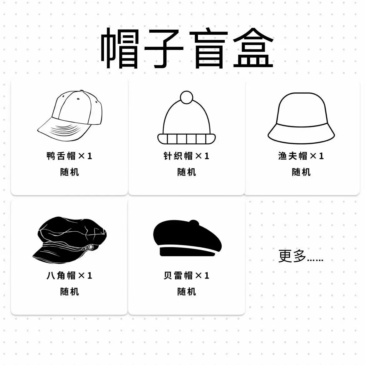 Lucky Blind Box Baseball Hats for Men Women All Season - Image 5