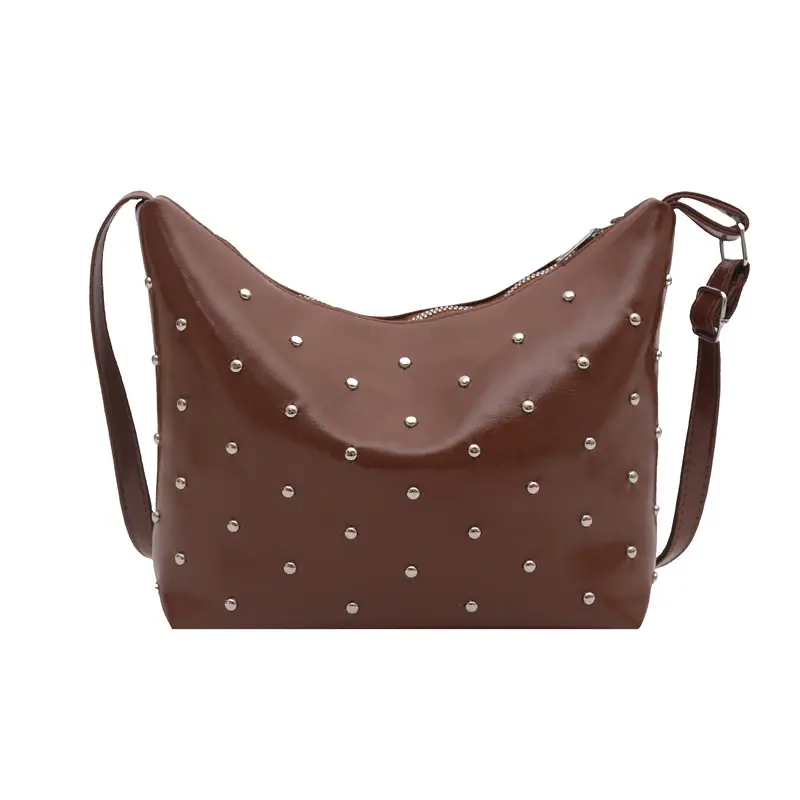 Trendy Red Polka Dot Shoulder Crossbody Bag for Women - Image 10