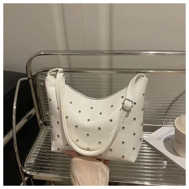 Trendy Red Polka Dot Shoulder Crossbody Bag for Women — feature 18