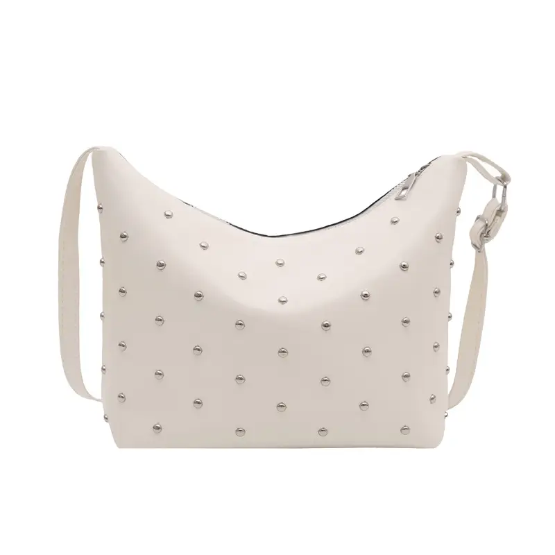 Trendy Red Polka Dot Shoulder Crossbody Bag for Women - Image 3