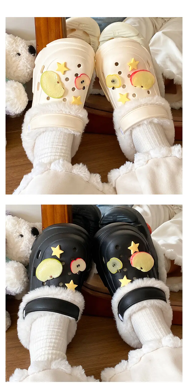 Winter Furry Thick-Soled Student Slippers Women — feature 10