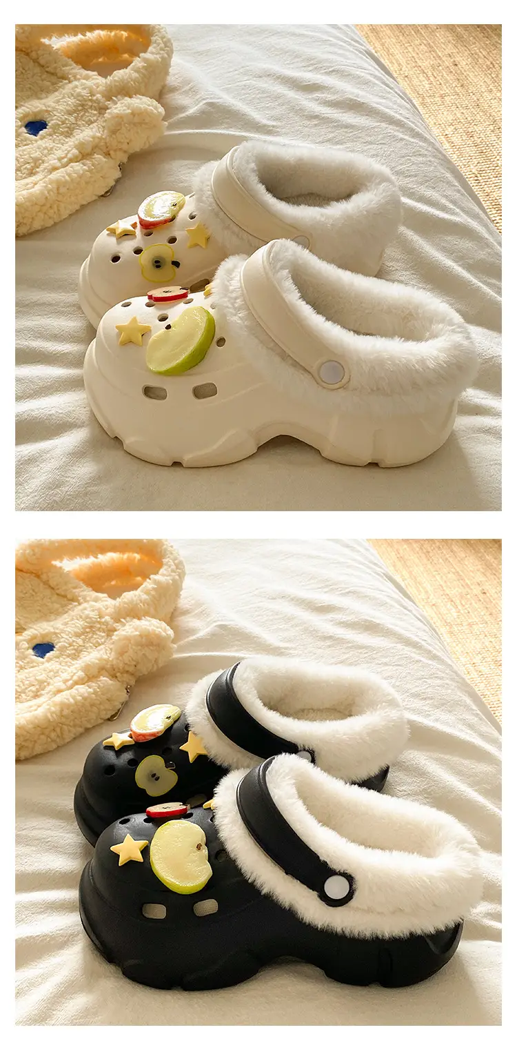 Winter Furry Thick-Soled Student Slippers Women — feature 17