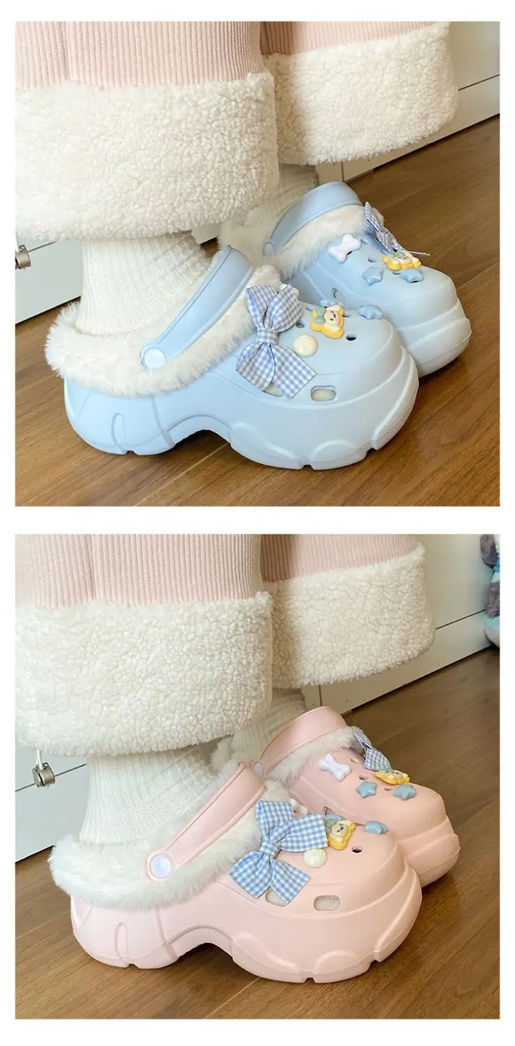 Detachable Warm Eva Clogs for Kids Autumn Winter — feature 17
