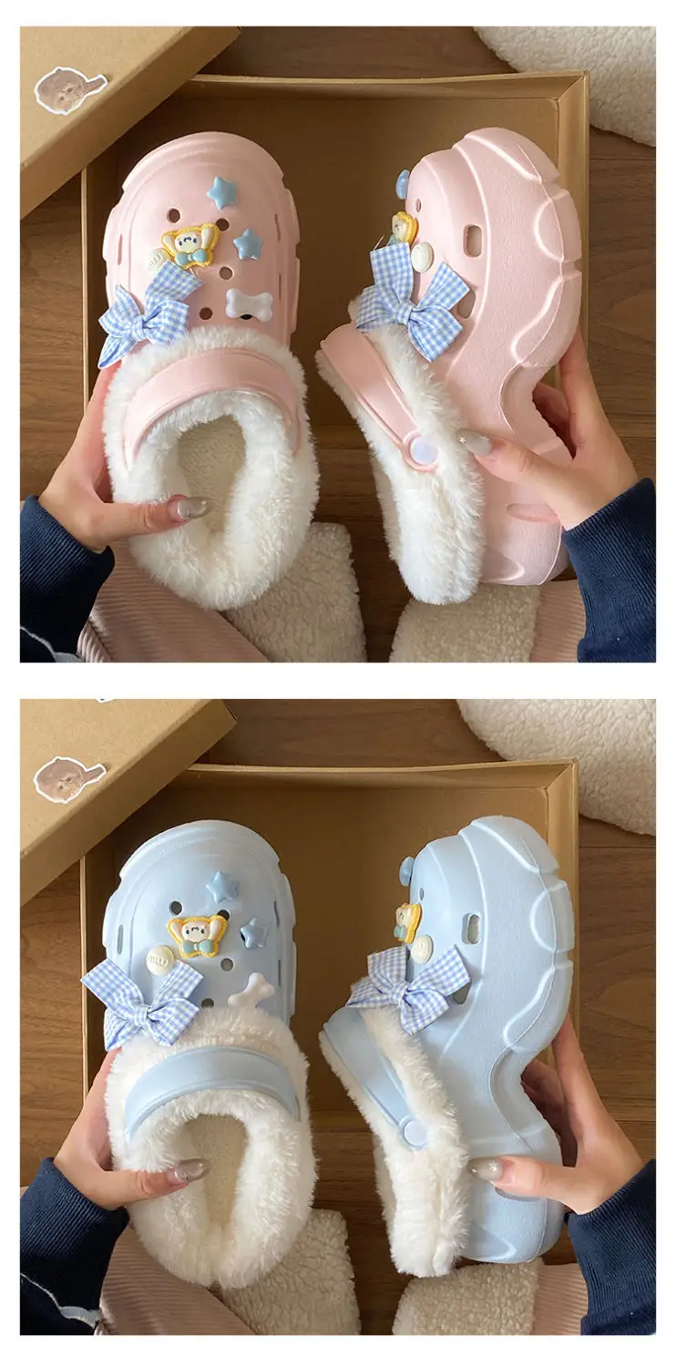 Detachable Warm Eva Clogs for Kids Autumn Winter — feature 18