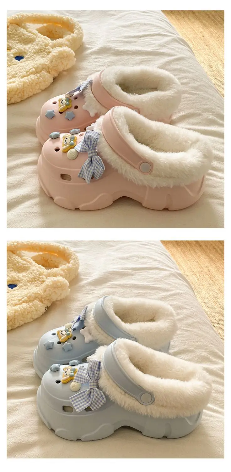 Detachable Warm Eva Clogs for Kids Autumn Winter — feature 19