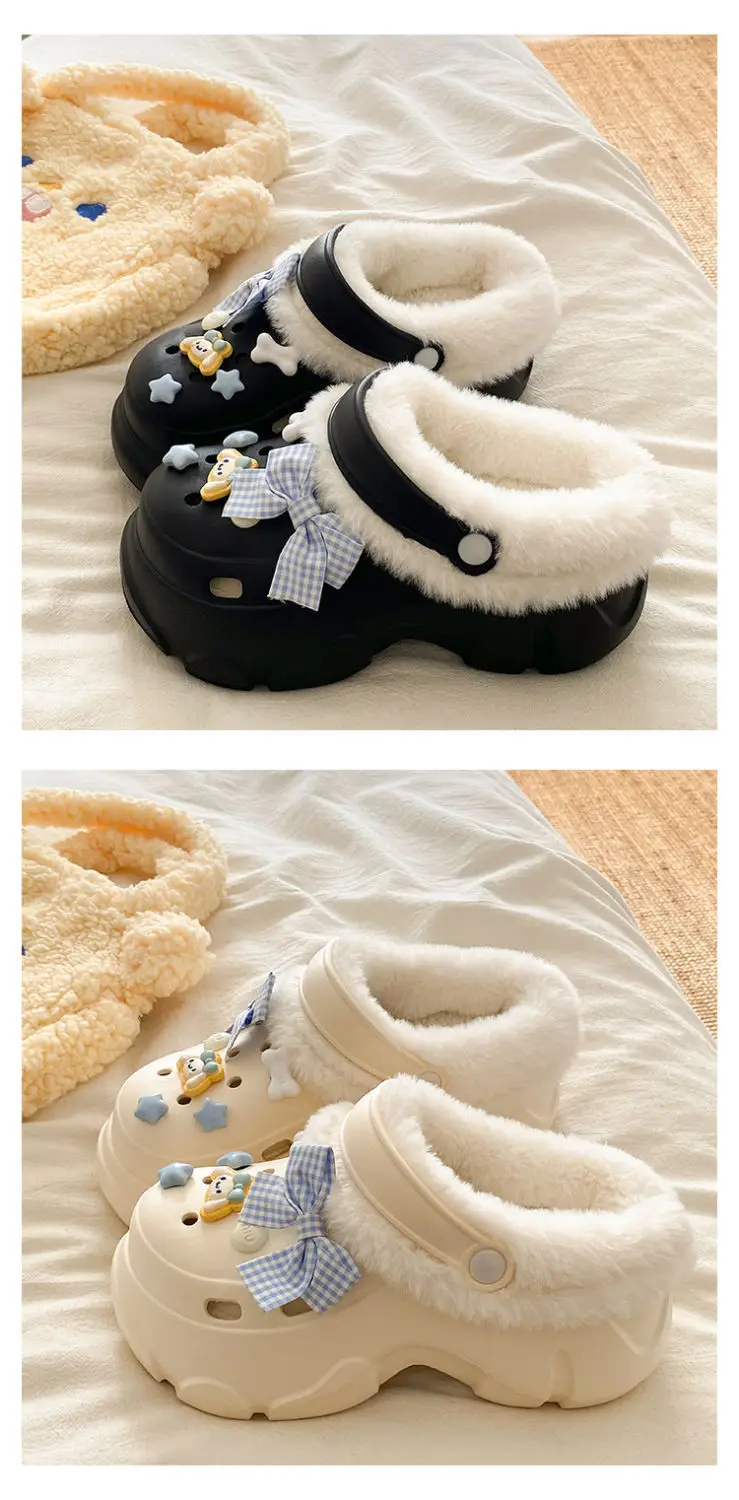Detachable Warm Eva Clogs for Kids Autumn Winter — feature 21
