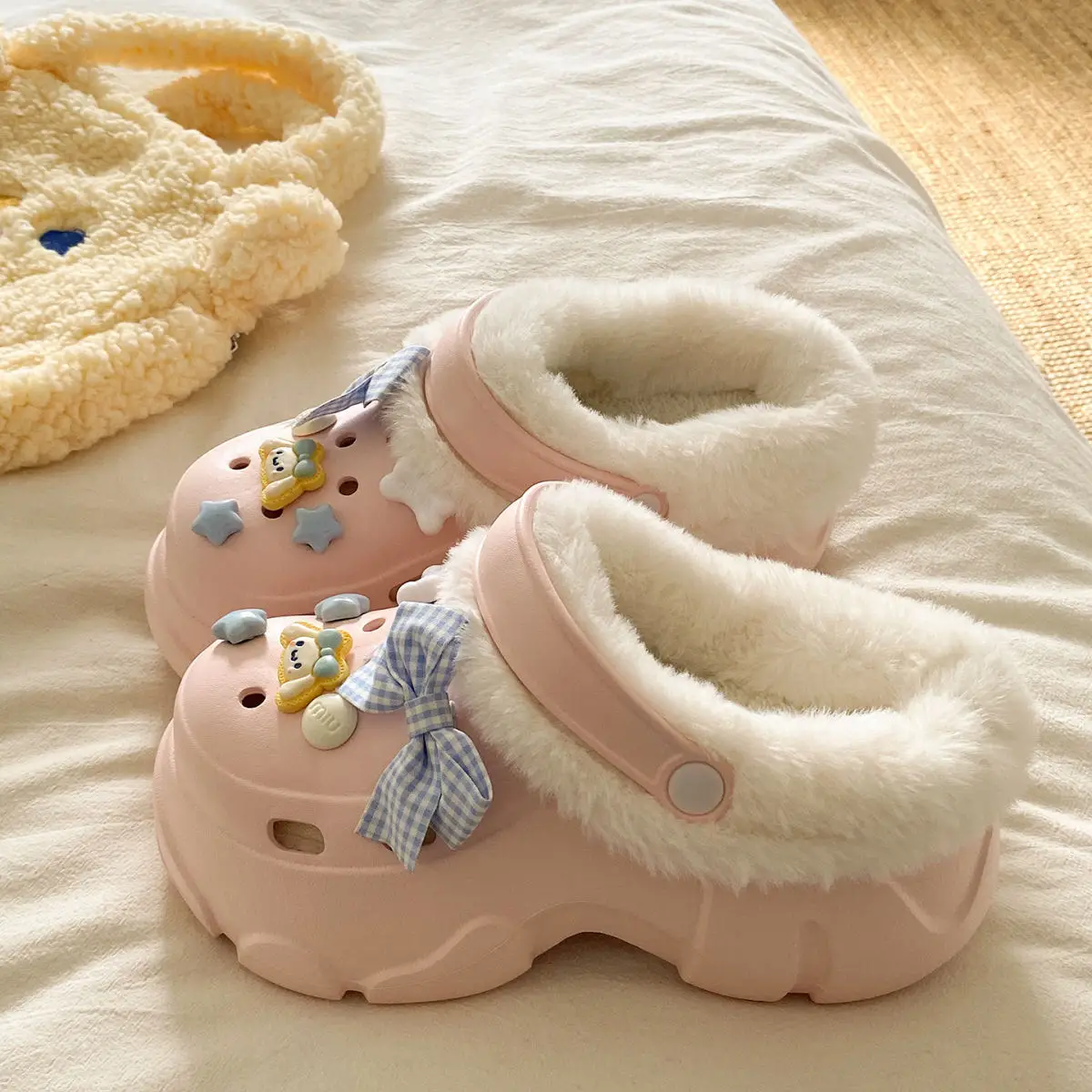 Detachable Warm Eva Clogs for Kids Autumn Winter — feature 25