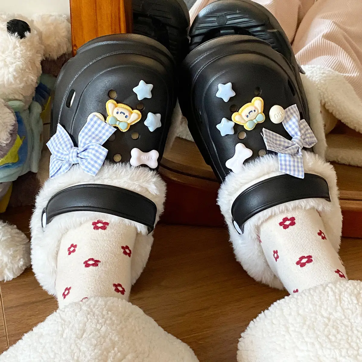 Detachable Warm Eva Clogs for Kids Autumn Winter — feature 35