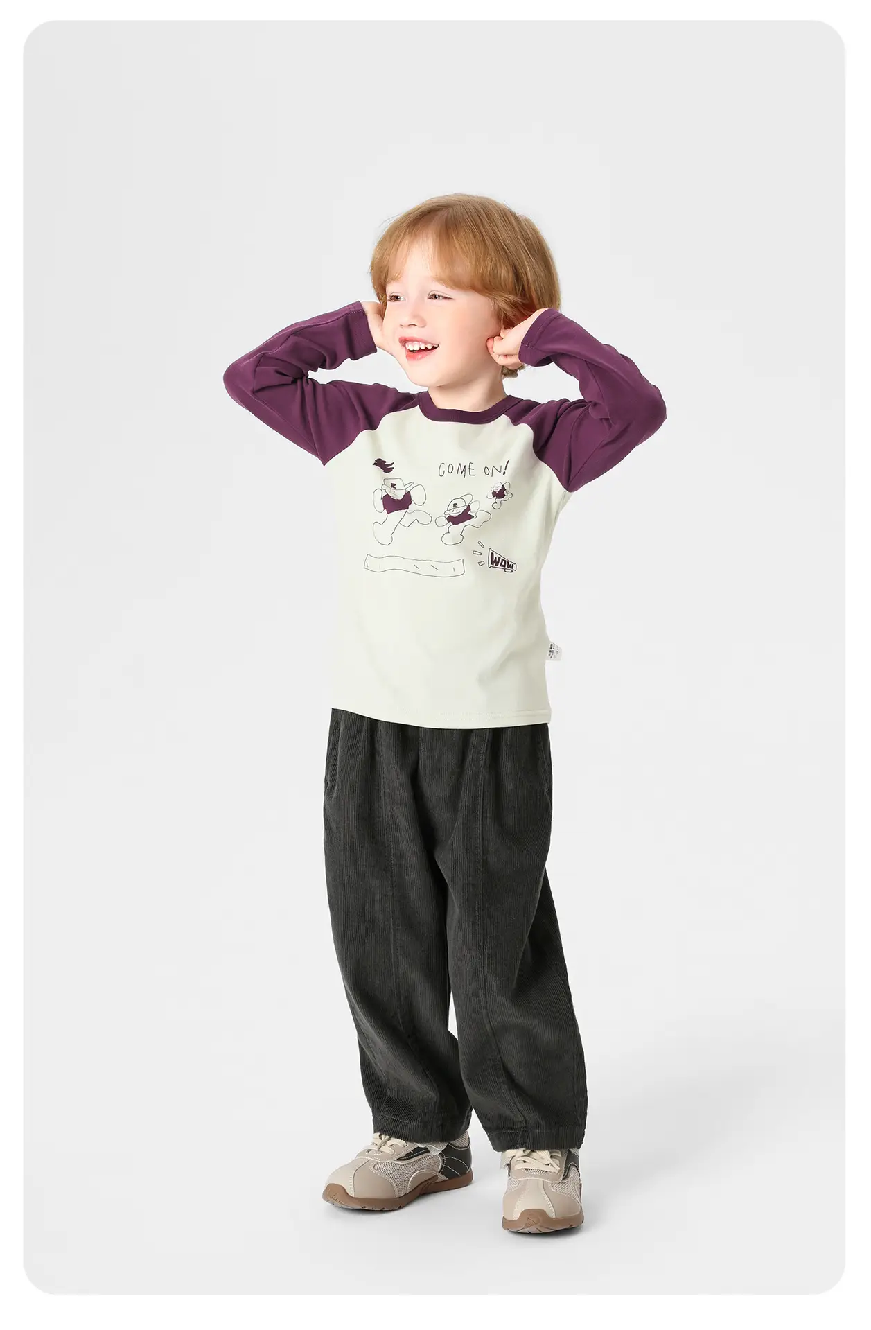 Right European Boys Raglan Sleeve T-Shirt Autumn 2025 — feature 14