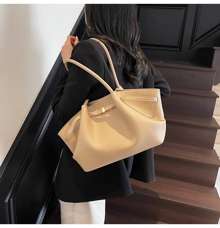 Brown Pleated Shoulder Bag for Women 2025 — feature 30