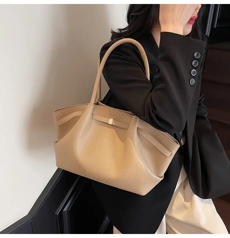 Brown Pleated Shoulder Bag for Women 2025 — feature 31