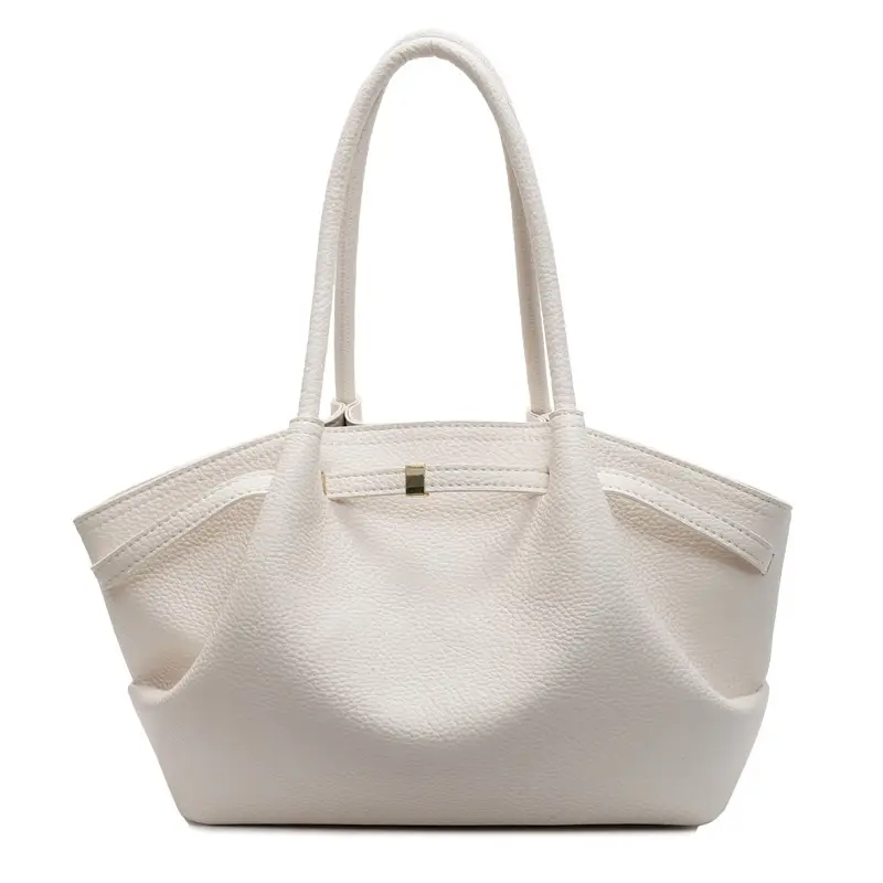 Brown Pleated Shoulder Bag for Women 2025 - Image 2