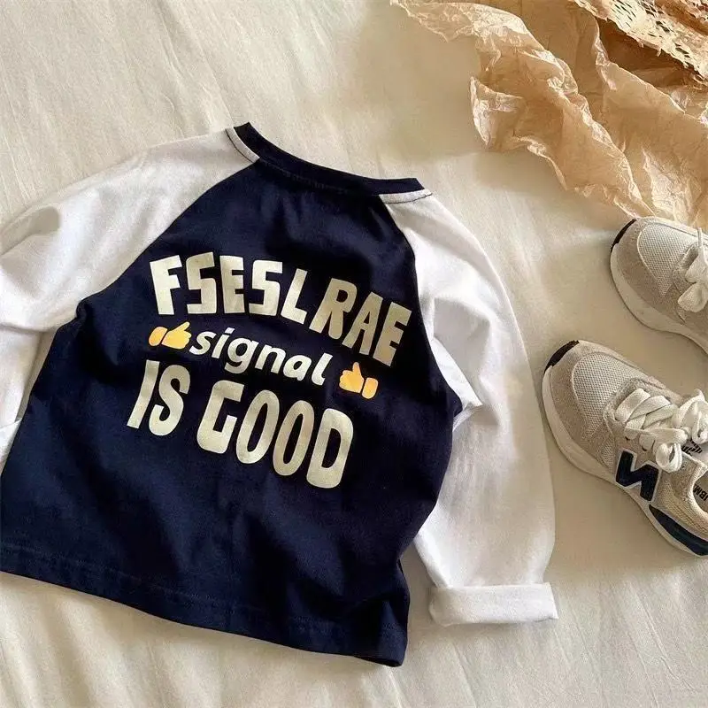 Baby Korean Style Yellow T-Shirt Set with Star Pants
