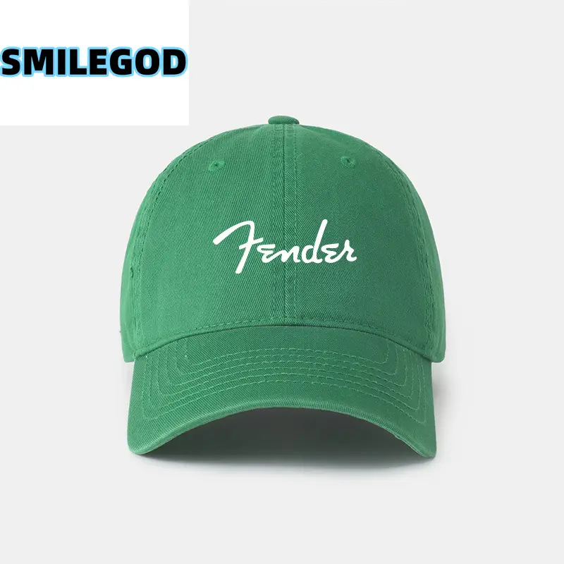 Fender Electric Guitar Hat Black Unisex Sunshade Cap - Image 38