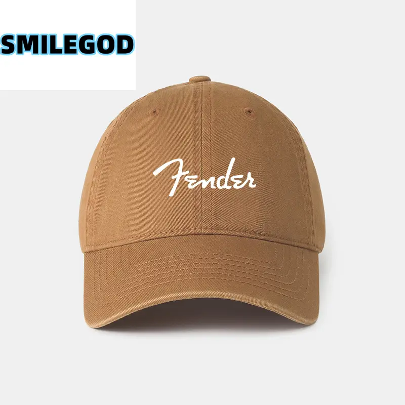 Fender Electric Guitar Hat Black Unisex Sunshade Cap - Image 39