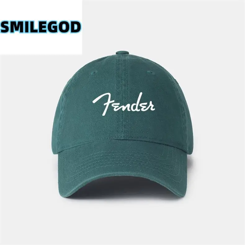 Fender Electric Guitar Hat Black Unisex Sunshade Cap — feature 10