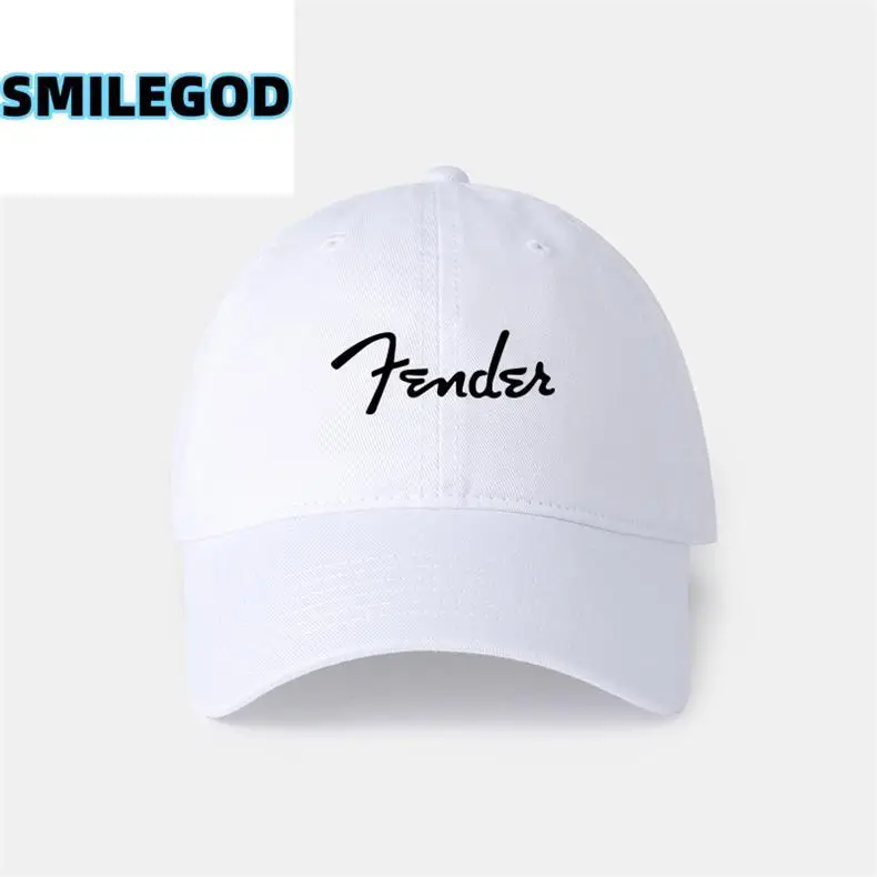 Fender Electric Guitar Hat Black Unisex Sunshade Cap — feature 2