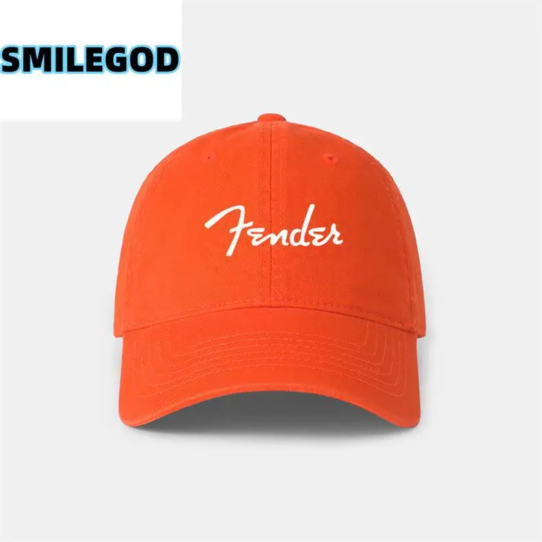 Fender Electric Guitar Hat Black Unisex Sunshade Cap — feature 7