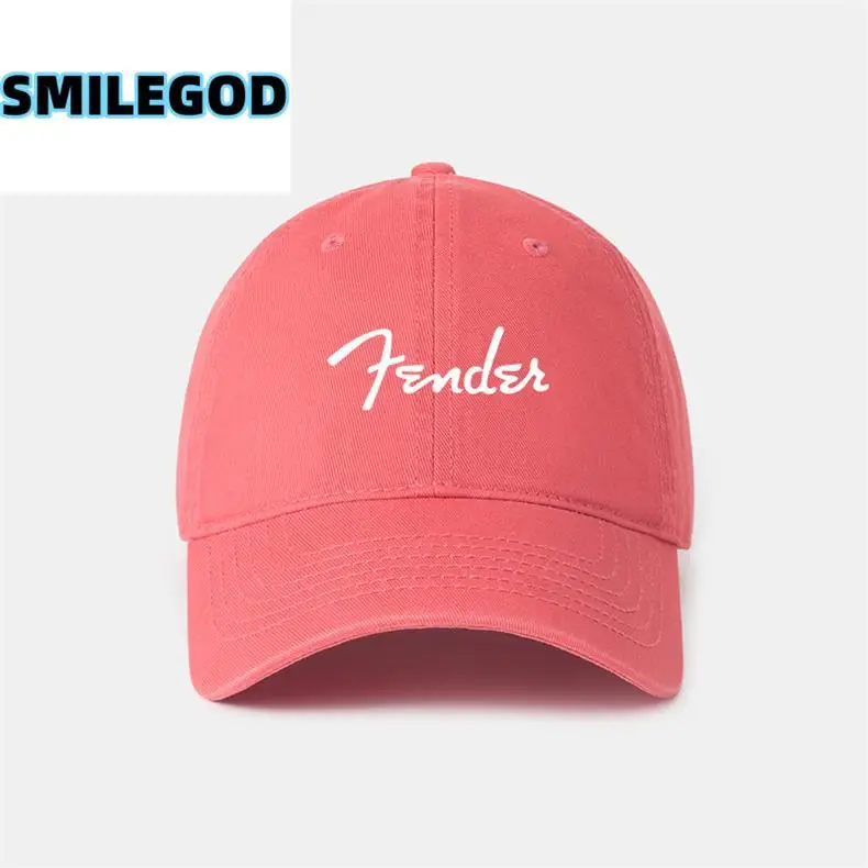 Fender Electric Guitar Hat Black Unisex Sunshade Cap — feature 8