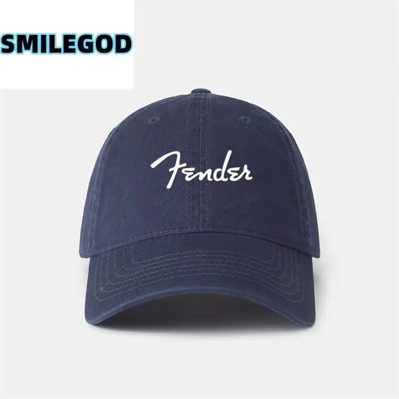 Fender Electric Guitar Hat Black Unisex Sunshade Cap — feature 9