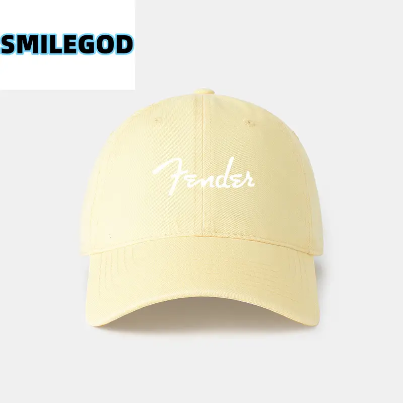 Fender Electric Guitar Hat Black Unisex Sunshade Cap - Image 11