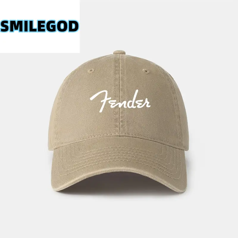 Fender Electric Guitar Hat Black Unisex Sunshade Cap - Image 19