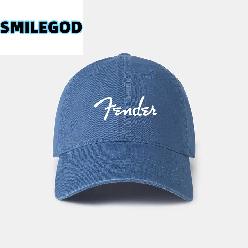 Fender Electric Guitar Hat Black Unisex Sunshade Cap - Image 27