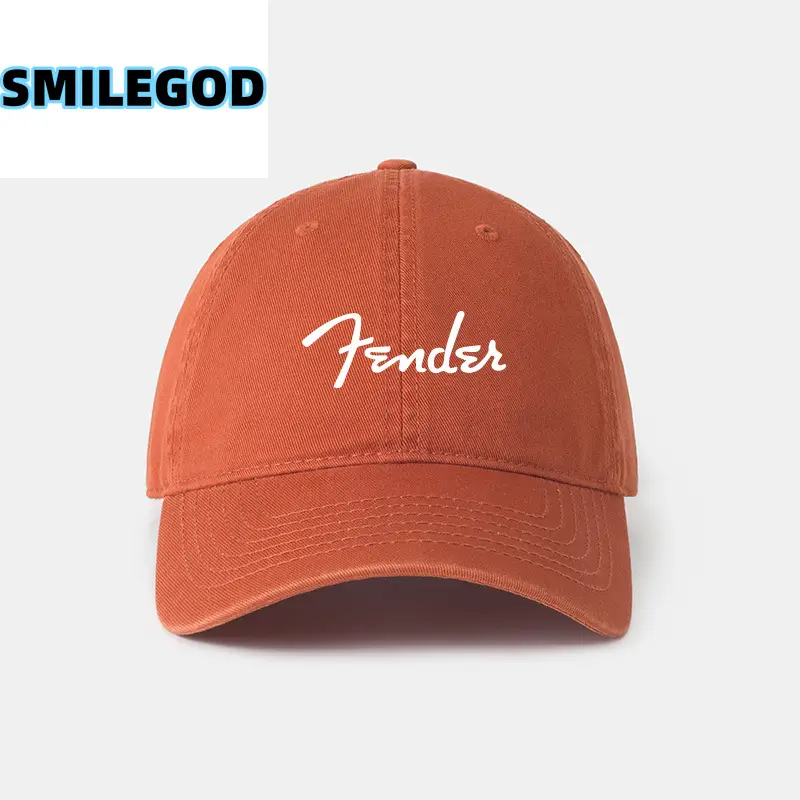 Fender Electric Guitar Hat Black Unisex Sunshade Cap - Image 30