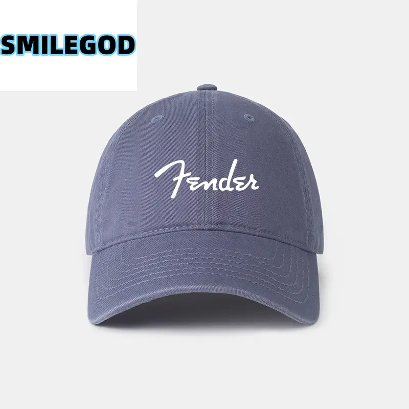 Fender Electric Guitar Hat Black Unisex Sunshade Cap - Image 31