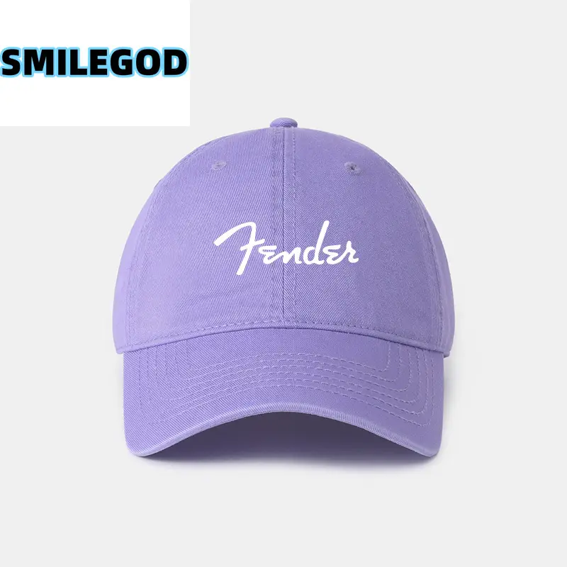 Fender Electric Guitar Hat Black Unisex Sunshade Cap - Image 33