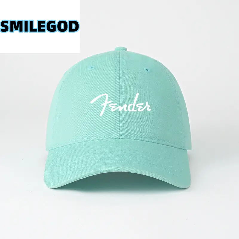 Fender Electric Guitar Hat Black Unisex Sunshade Cap - Image 34