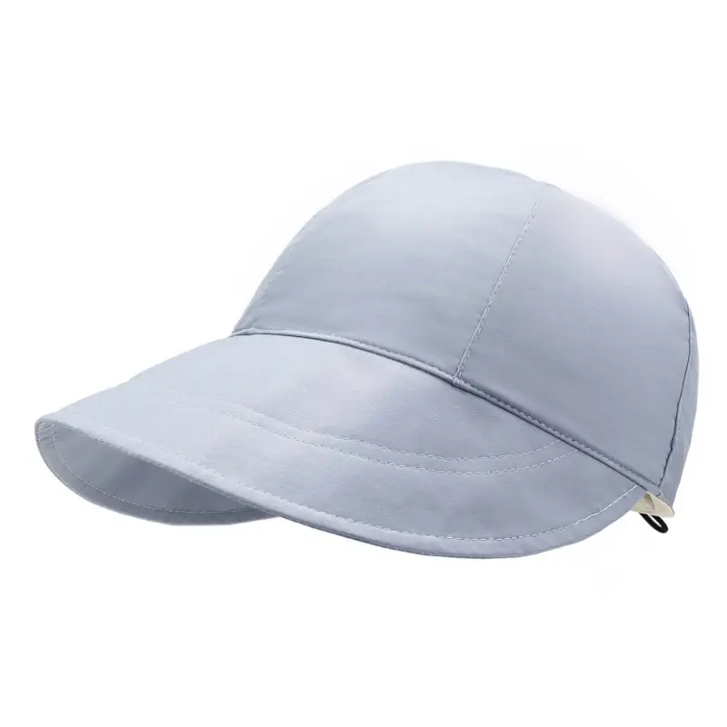 Men Deep Duckbill Cap with Wide Brim Beige - Image 5