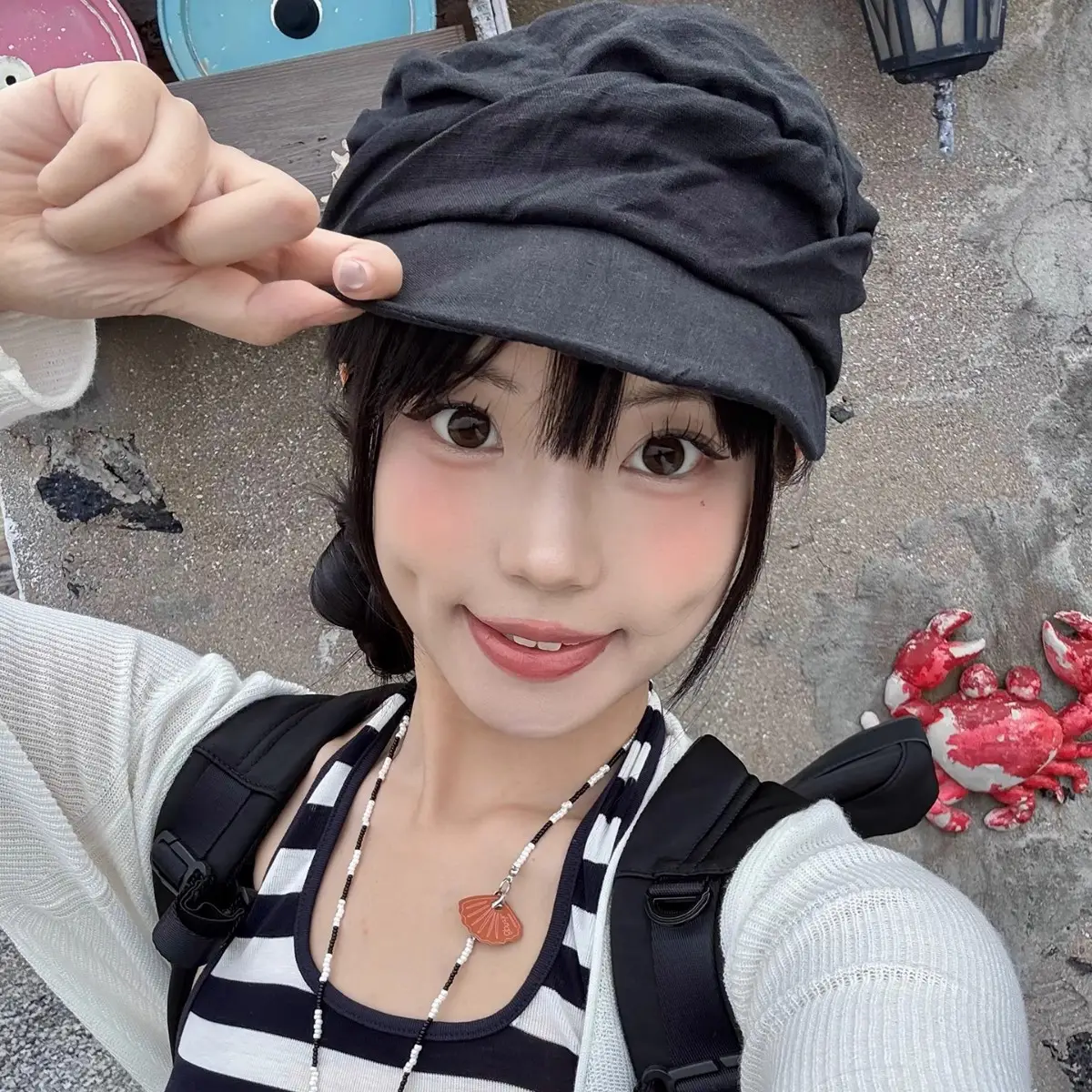 Japanese Retro Linen Beret for Women Early Autumn Thin Face-Slimming Cap - Image 5