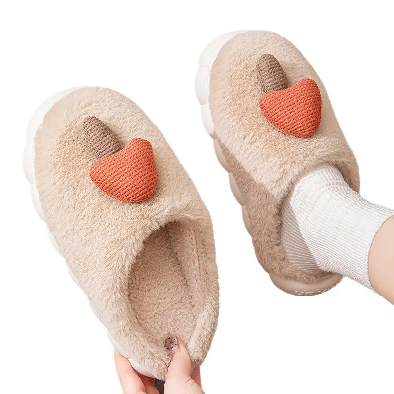 Cross-Border Winter Mushroom Cotton Slippers Women - Image 11