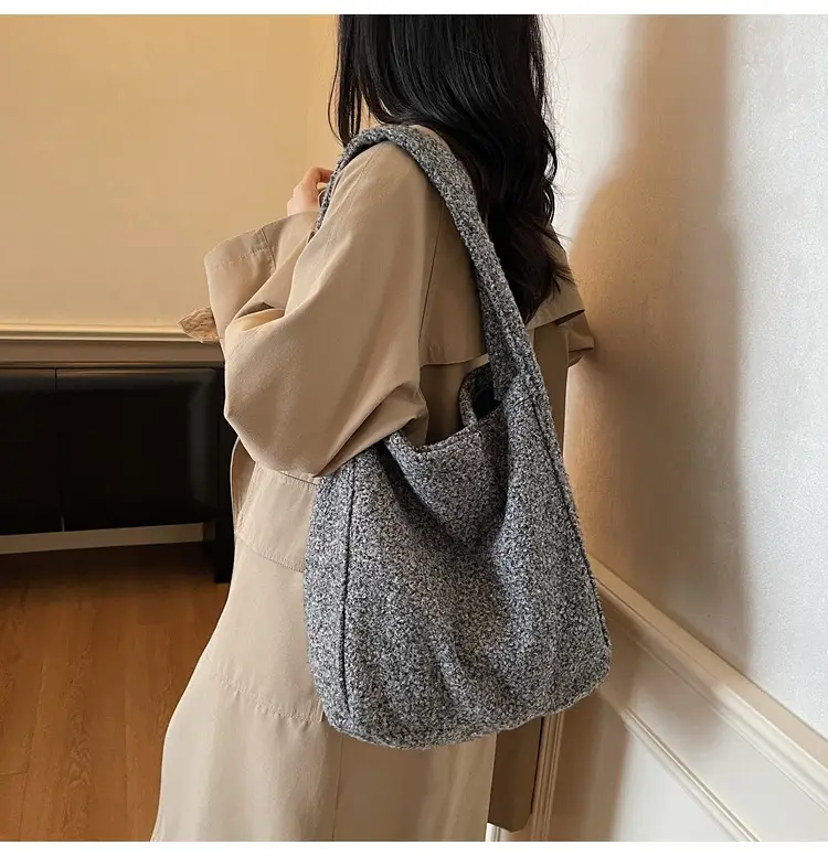Korean Textured Commuter Bag Women Brown 2025 — feature 15