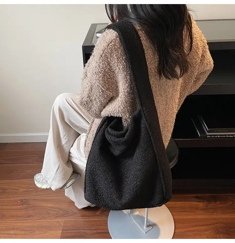 Korean Textured Commuter Bag Women Brown 2025 — feature 20