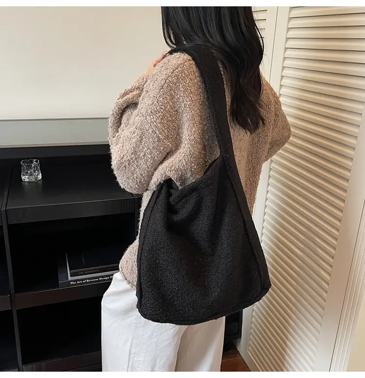Korean Textured Commuter Bag Women Brown 2025 — feature 21