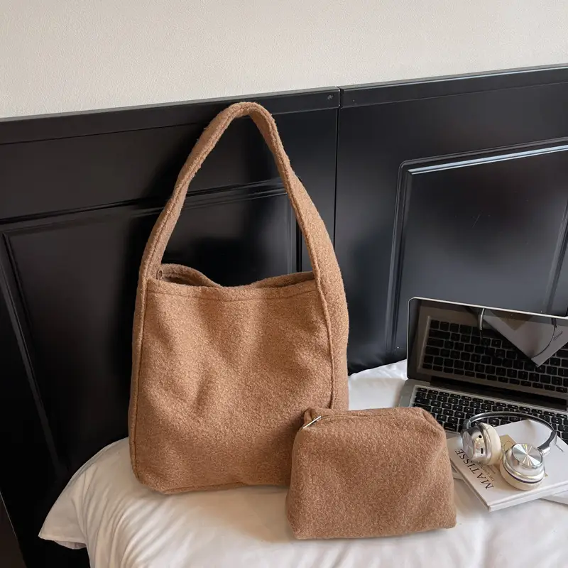 Korean Textured Commuter Bag Women Brown 2025 — feature 25