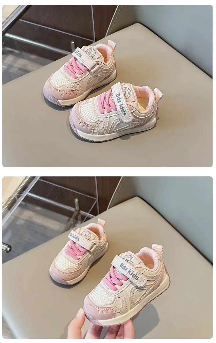 Baby Toddler Shoes, Boys' Shoes, Spring & Fall Soft-Soled Non-Slip Shoes for Girls Aged 0 to 1-3 Years Old, Breathable Functional Sports Shoes — feature 11