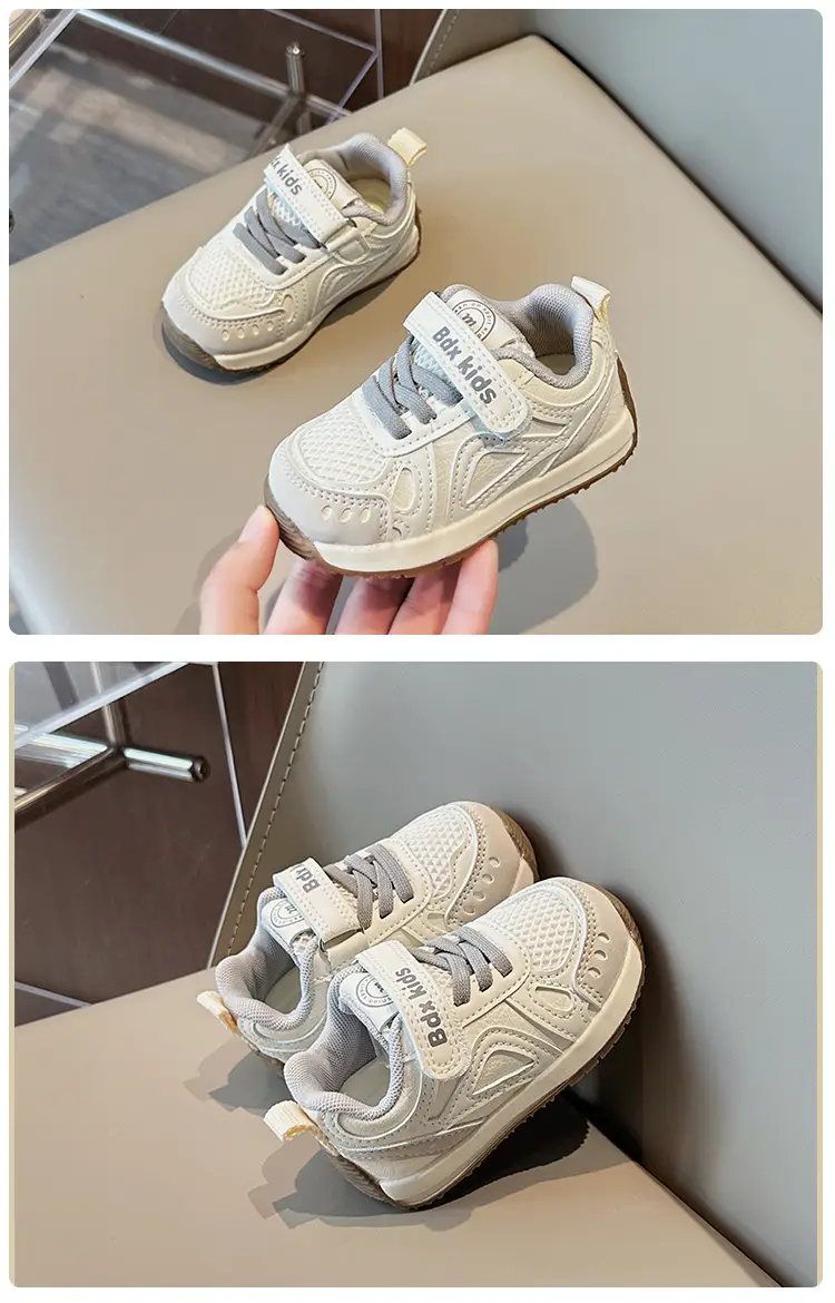 Baby Toddler Shoes, Boys' Shoes, Spring & Fall Soft-Soled Non-Slip Shoes for Girls Aged 0 to 1-3 Years Old, Breathable Functional Sports Shoes — feature 8