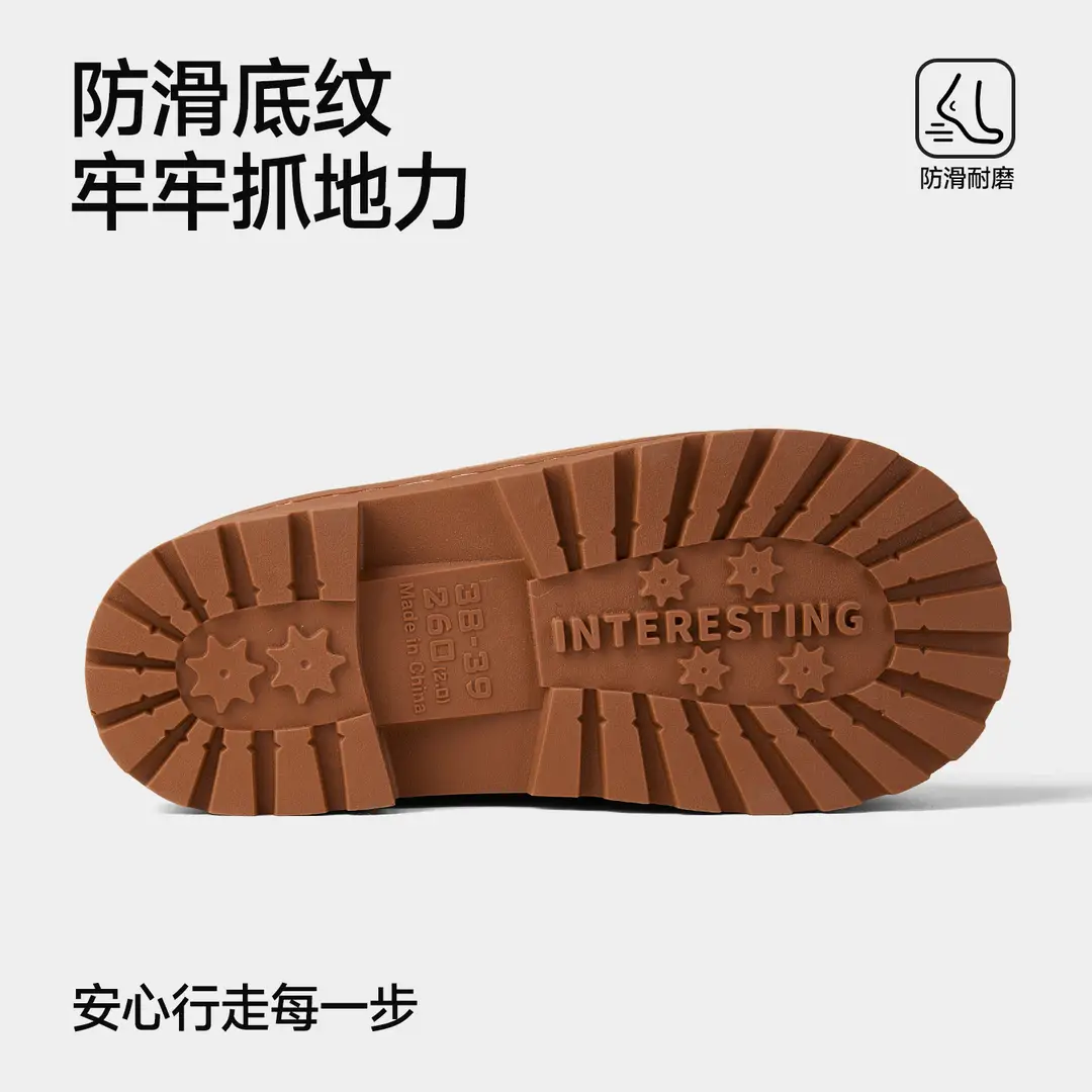 High-Top Snow Boots Winter New Thick-Soled Thickened Warm Lace-Up Fur Cotton Boots Shoes for Outer Wear Comfortable Cotton Shoes for Women - Image 7