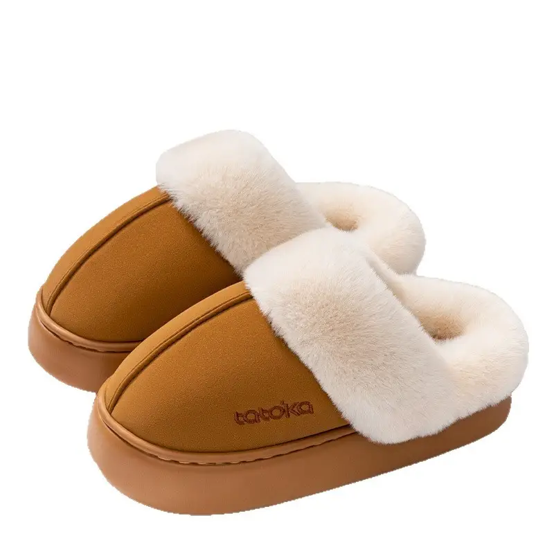 Women Baotou Cotton Slippers Warm Winter Non-Slip - Image 15