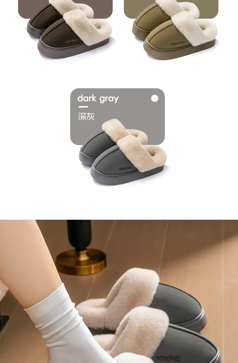 Women Baotou Cotton Slippers Warm Winter Non-Slip — feature 6