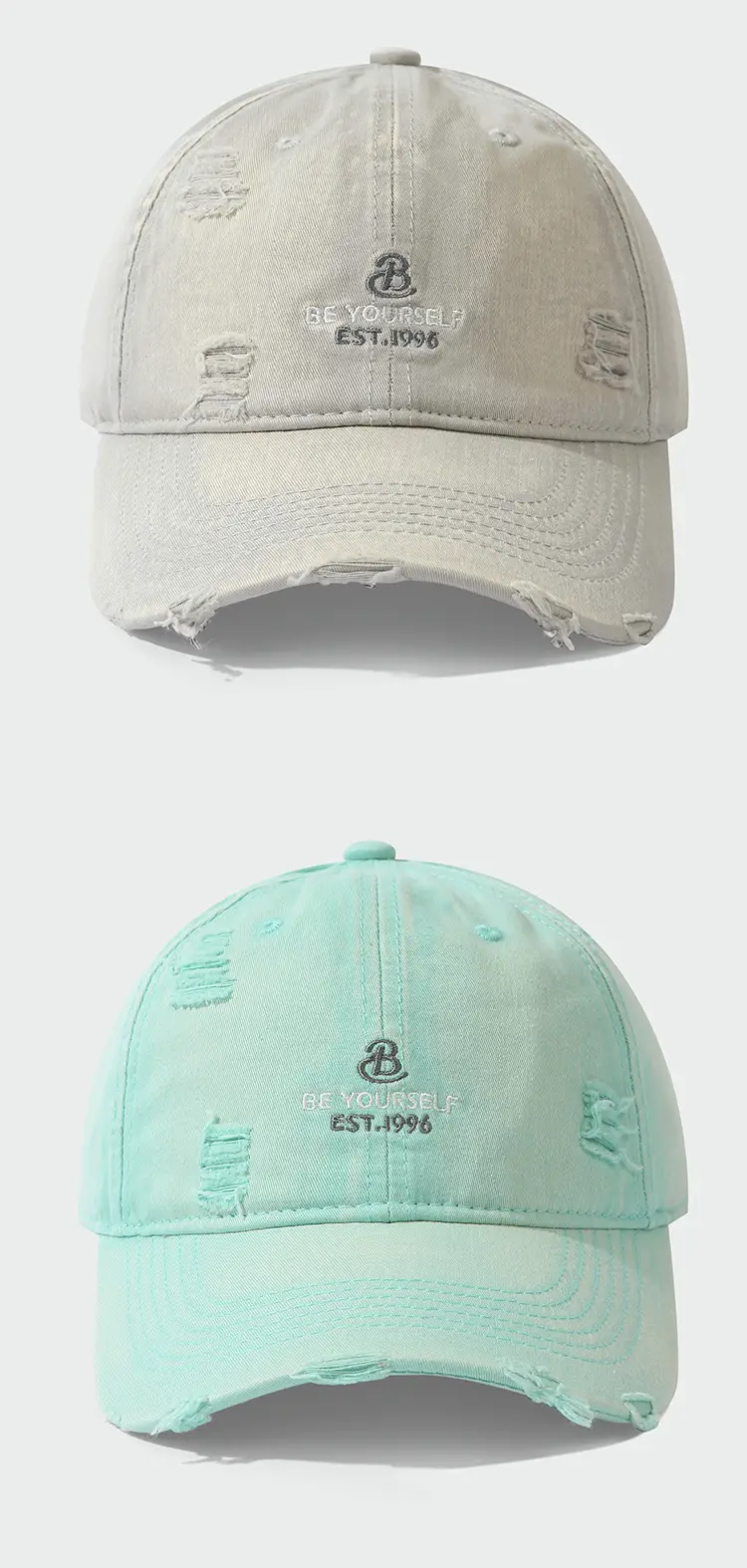 Black Embroidered Baseball Cap Large Head — feature 10