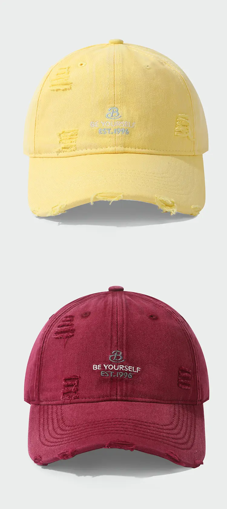 Black Embroidered Baseball Cap Large Head — feature 11