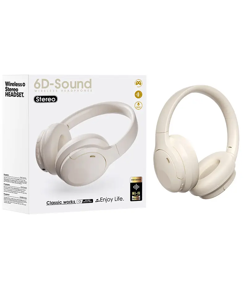 Pink Bluetooth Headset with Active Noise Cancellation — feature 19