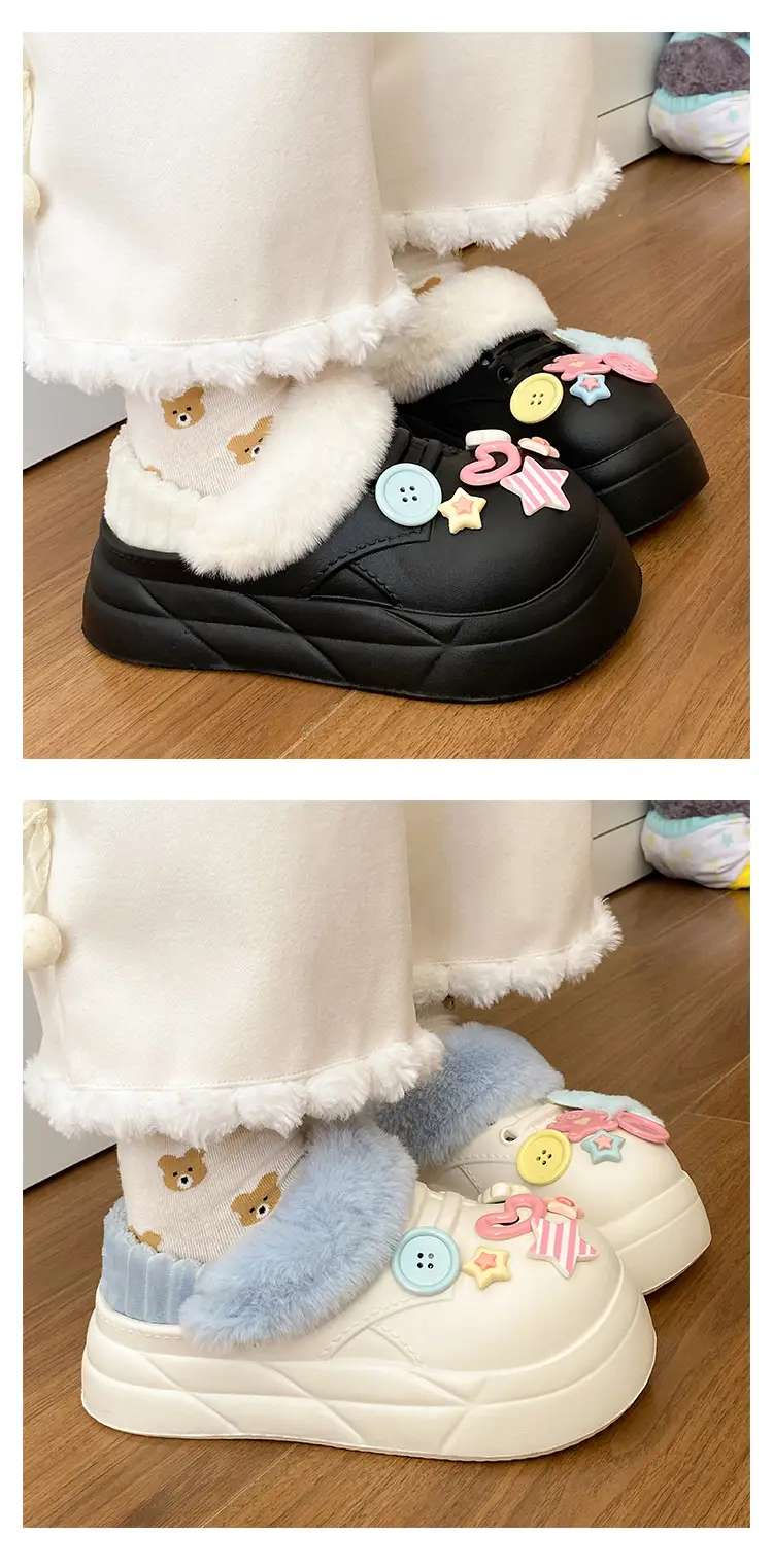 Detachable Star Embellished Winter Boots for Women — feature 17